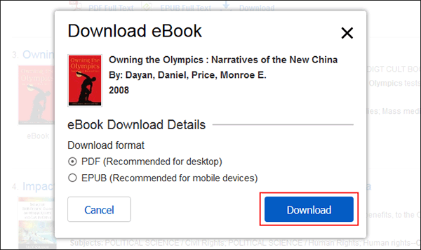 click download button