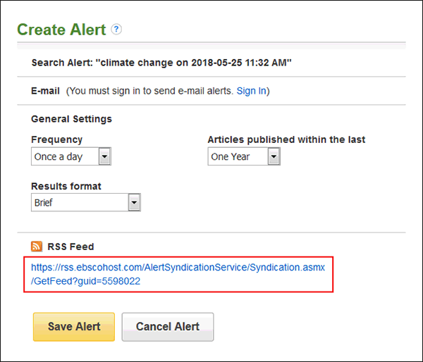 How To Use One Step Rss Search Alerts