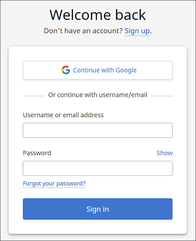 login - How to log into account? Do you need to set up