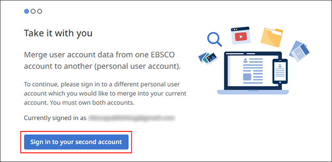 Connect  to  & Link Between  Accounts