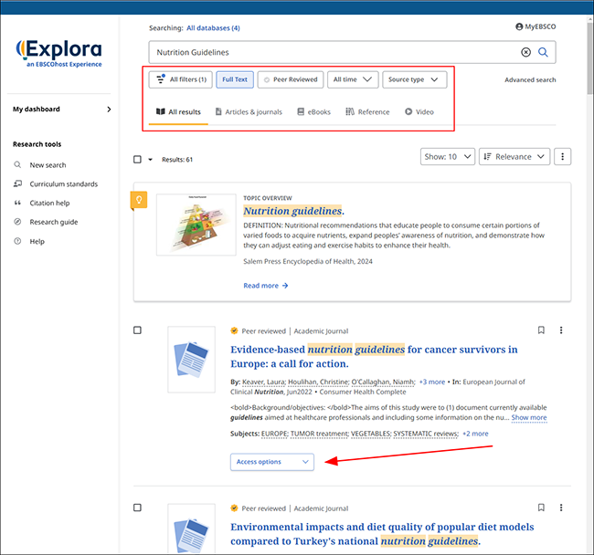 Consumer Health Complete - Browsing by Topic