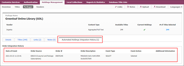 ESS Auto-Population in Holdings Management - Preguntas frecuentes