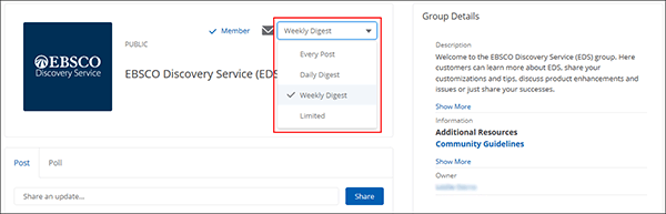 EBSCO Connect Groups Guide de démarrage rapide