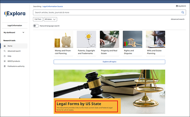 Legal Information Source - Browsing Legal Forms and Guides
