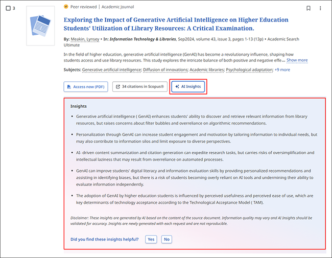 AI Insights